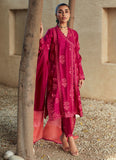 Farah Talib Aziz Gaelle Magenta Shirt And Dupatta Tim Tim Luxe Silk Pret 2