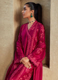 Farah Talib Aziz Gaelle Magenta Shirt And Dupatta Tim Tim Luxe Silk Pret 2
