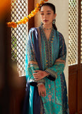 Farah Talib Aziz Coco Ferozi Shirt And Dupatta Tim Tim Luxe Silk Pret 2