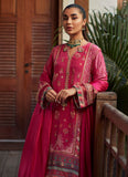 Farah Talib Aziz Dinaal Magenta Shirt And Dupatta Tim Tim Luxe Silk Pret 2