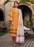 Farah Talib Aziz Menara Mustard Summer Lawn