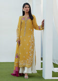 Farah Talib Aziz Tinsley Kiwi Embroidered Silk Shirt and Dupatta Eid Edition