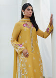 Farah Talib Aziz Tinsley Kiwi Embroidered Silk Shirt and Dupatta Eid Edition