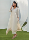 Farah Talib Aziz Snow Silk Scarf Shirt Eid Edition