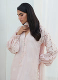 Farah Talib Aziz May Blush Cutwork Shirt and Dupatta Eid Edition