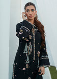 Farah Talib Aziz Petra Black Embroidered Shirt and Dupatta Eid Edition