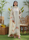 Farah Talib Aziz April Ivory Cross Stitch Cotton Net Shirt and Dupatta Eid Edition