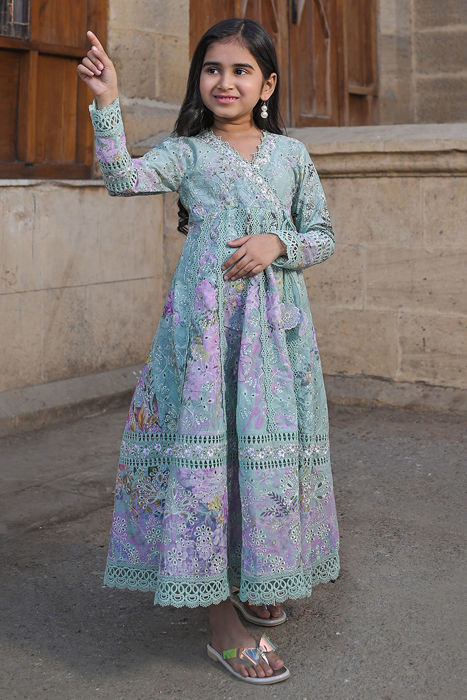 Ansab Jahangir Sitara Girl Family Eid Edition 2024