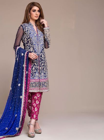 royal blue and pink dress Morilee 89437 French Blue/Pink Quinceaera Dress The Quince Of Your Dreams