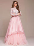 Zainab Chottani Blush pink gown Formal 2020