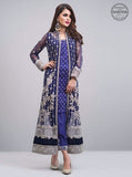 Zainab Chottani NAvy blue jacket Formal 2020