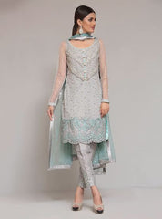 Zainab Chottani Grey and mint dress Formal 2020