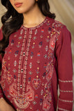 Sapphire ST 2PC22 01 1 2 Piece - Embroidered Khaddar Suit Winter Vol 1 RTW 2022