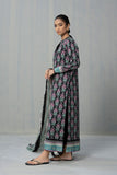 Sapphire U2 DY22V5 3 2 Piece Printed Cotton Suit Intermix Collection 2022