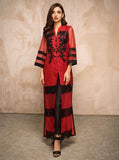 Zainab Chottani Raven rosso Luxury Pret 2020