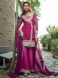 Zainab Chottani Fushia Fiery Luxury Pret 2020