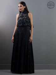 Zainab Chottani Mystically black Swarovski 2020