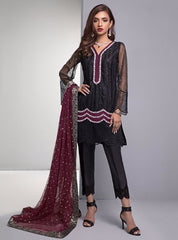 Zainab Chottani Black mahogany Luxury Pret 2020