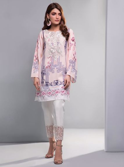 Zainab Chottani Pearlescent Pink Luxury Pret 2020