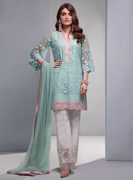 Zainab Chottani Minty Stardust Luxury Pret 2020