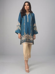 Zainab Chottani Teal baroque Luxury Pret 2020