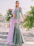 Zainab Chottani Silver Amethyst Luxury Eid 2021