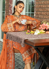 Meeral D-02 Farasha Lamhey Chiffon Collection