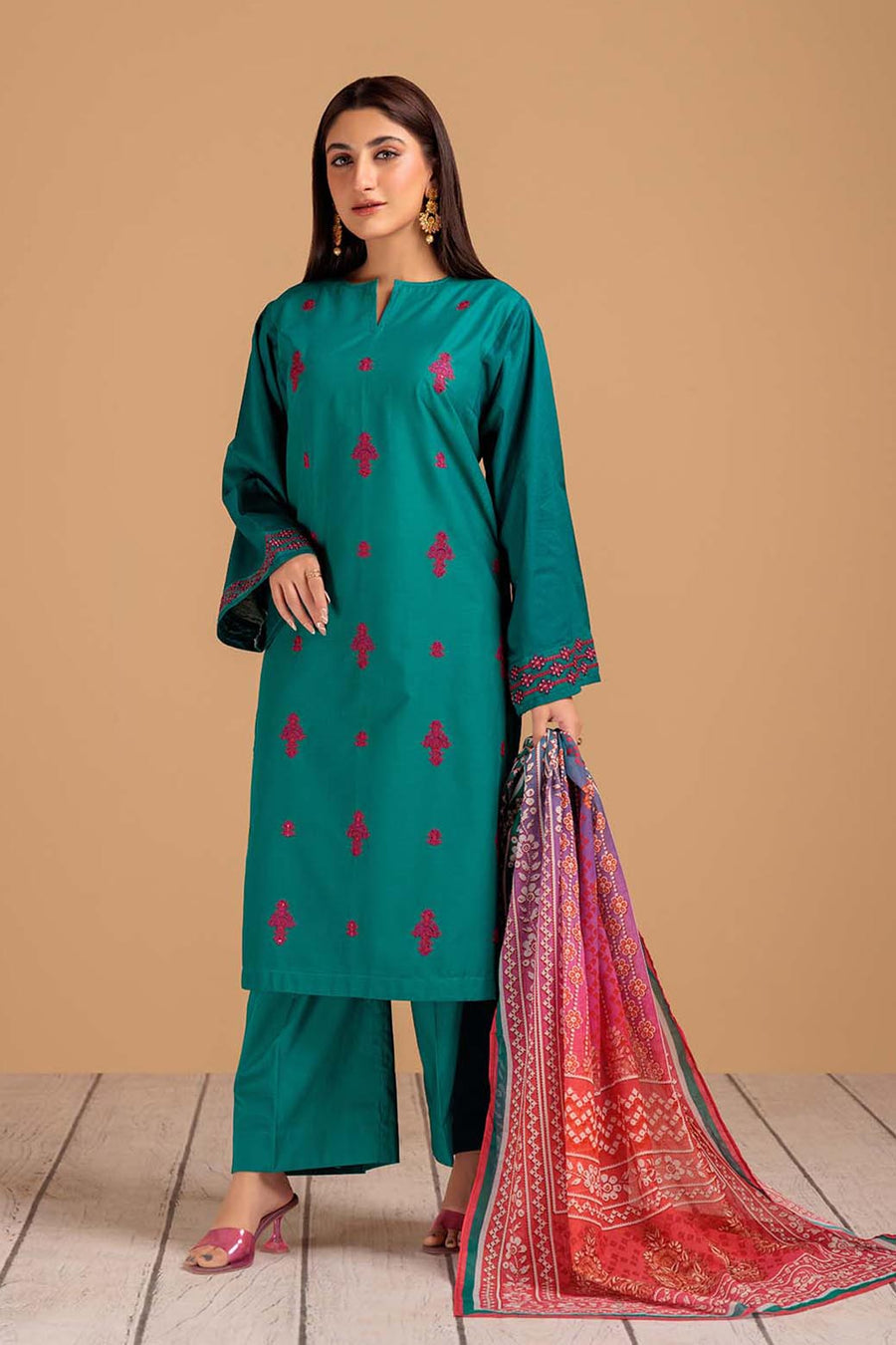 Bonanza Satrangi Flora Lawn Collection Vol 1
