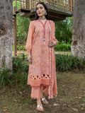 Izel Apparel Spinel Ghuncha Embroidered Karandi