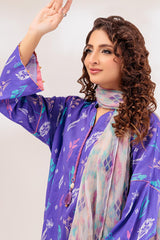 Bonanza Satrangi Orchid Bloom Lawn Collection Vol 1