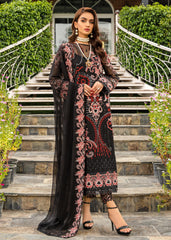 Meeral D-10 Zebaish Lamhey Chiffon Collection