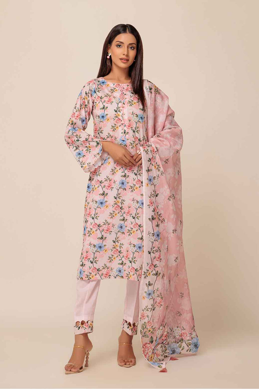 Bonanza Satrangi Romance Rose Lawn Collection Vol 1