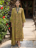Izel Apparel Peridot Ghuncha Embroidered Karandi
