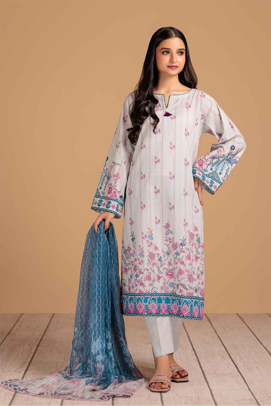 Bonanza Satrangi Blarney Lawn Collection Vol 1