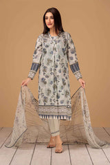 Bonanza Satrangi Ancient Mist Lawn Collection Vol 1