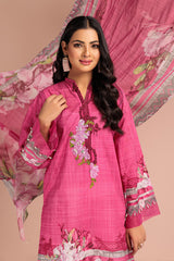 Bonanza Satrangi Orchid Lawn Collection Vol 1