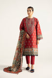 Sapphire U3E DY22V5 1 3 Piece Embroidered Cotton Suit Intermix Collection 2022