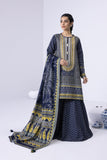 Sapphire U3E DY22V8 4 1 3 Piece - Embroidered Khaddar Suit Winter Vol 1 2022