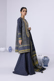 Sapphire U3E DY22V8 4 1 3 Piece - Embroidered Khaddar Suit Winter Vol 1 2022