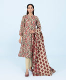 Sapphire U3P-DY23V9-4 3 Piece Printed Khaddar Suit Winter Collection
