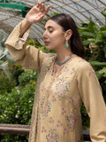 Izel Apparel Olivine Ghuncha Embroidered Karandi