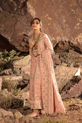 Crimson Sheeshay Hazaron Rose Winter Collection 2020