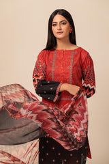 Bonanza Satrangi Floral Spray Lawn Collection Vol 1