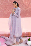 Cross Stitch Misty Lilac Mahiri Embroidered Lawn