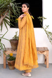 Cross Stitch Mustard Oriane Uraan Lawn