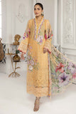 Adan Libas Maize Chikankari Lawn 3PC 2022