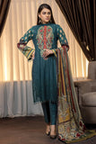 Adan Libas Blue Dianne Embroidered & Printed Lawn 2022
