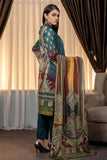 Adan Libas Blue Dianne Embroidered & Printed Lawn 2022