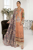 Adan Libas Pale Copper Chikankari Lawn 3PC 2022