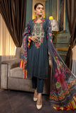 Adan Libas Limed Spruce Embroidered & Printed Lawn 2022